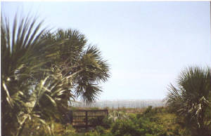 hilton head vacation rental - balcony ocean view