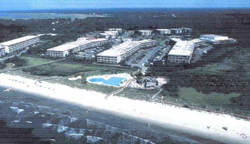 Hilton Head Beach & Tennis Resort aerial view